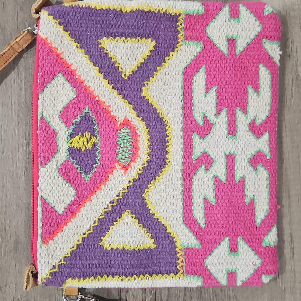 Colorful Patterned Crossbody Bag - Picture 2 of 7